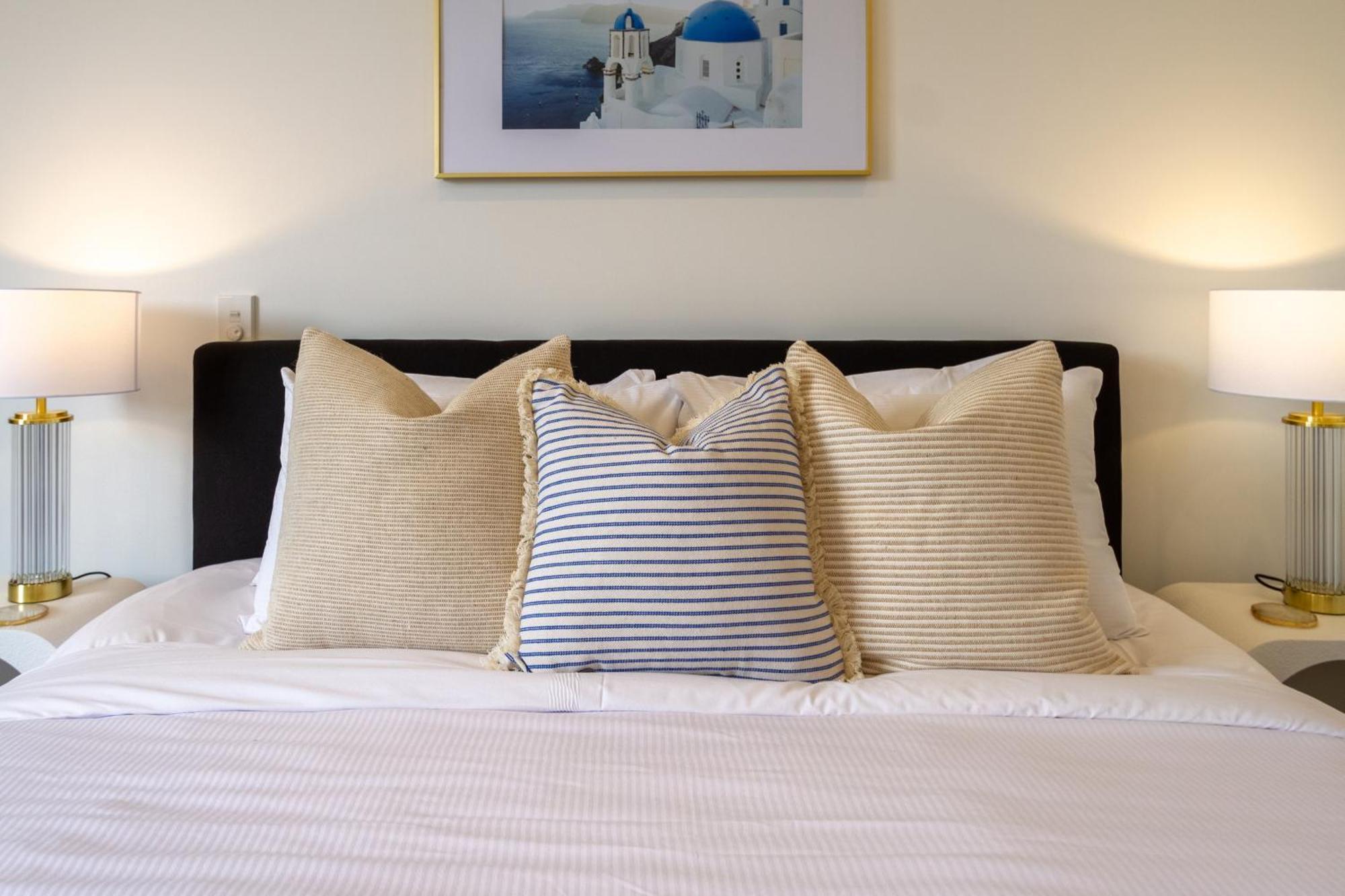 Central Christchurch Santorini Style 1Br Studio المظهر الخارجي الصورة